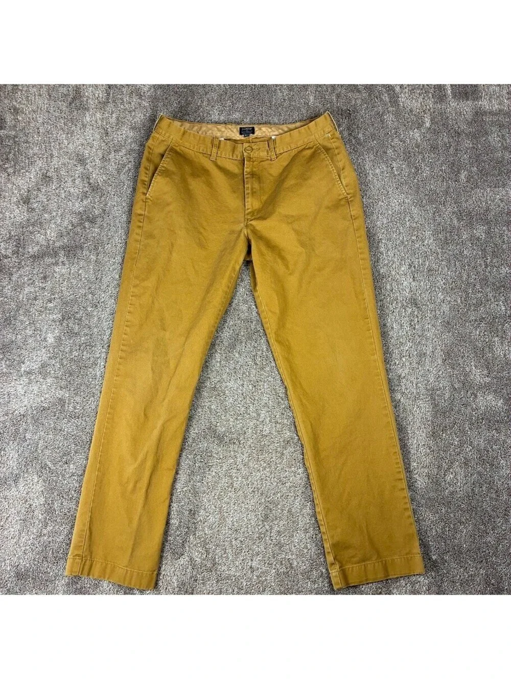 J Crew The Sutton Chino Pants Mens Size 33X32 Tan
